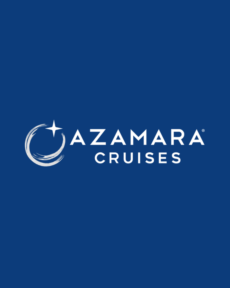 Azamara Cruises logo, a White Lotus Travel Design luxury river cruise partner