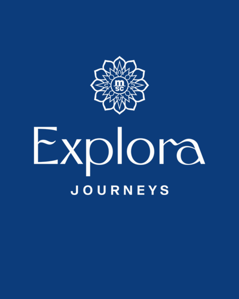 Explora Journeys logo, a White Lotus Travel Design luxury cruise partner