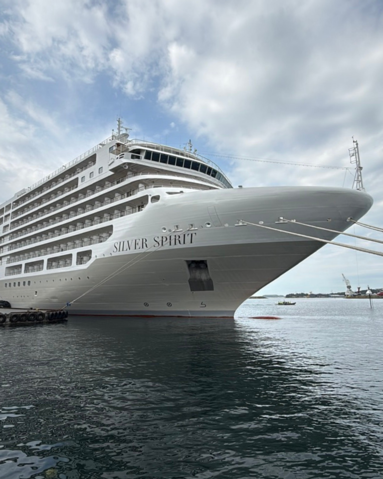 Silver Spirit, a Silversea ultra-luxury cruise ship